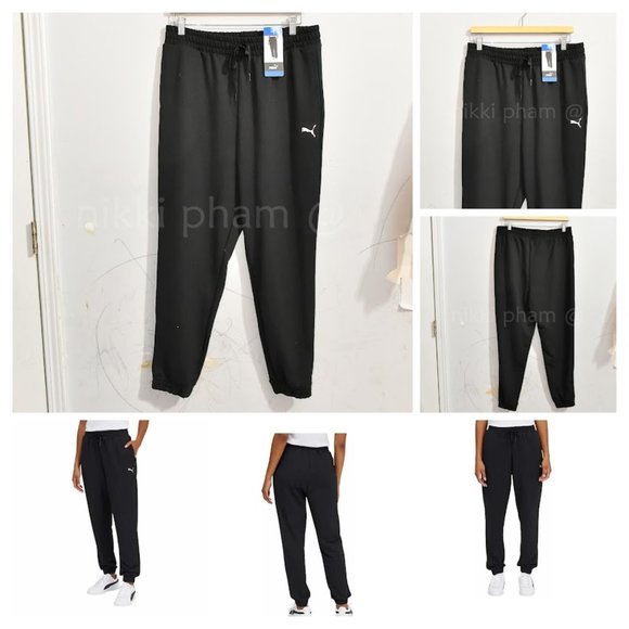 NWT Puma Women's Jogger Refined Track Pants in    black - Picture 1 of 5
